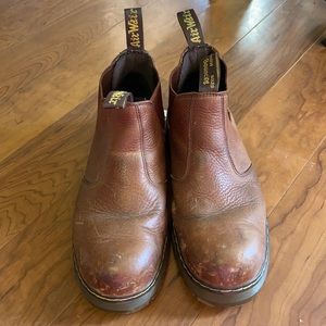 Dr. Martens steel toe safety shoes